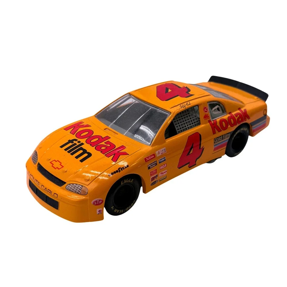 Kodak #4 Chevrolet Monte Carlo 1:24 Scale Diecast NASCAR Stock Car Yellow Racing